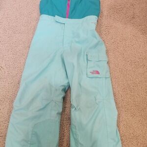 The North Face toddler kids Sz 4T ski snowboard snow One Piece Zipper overalls